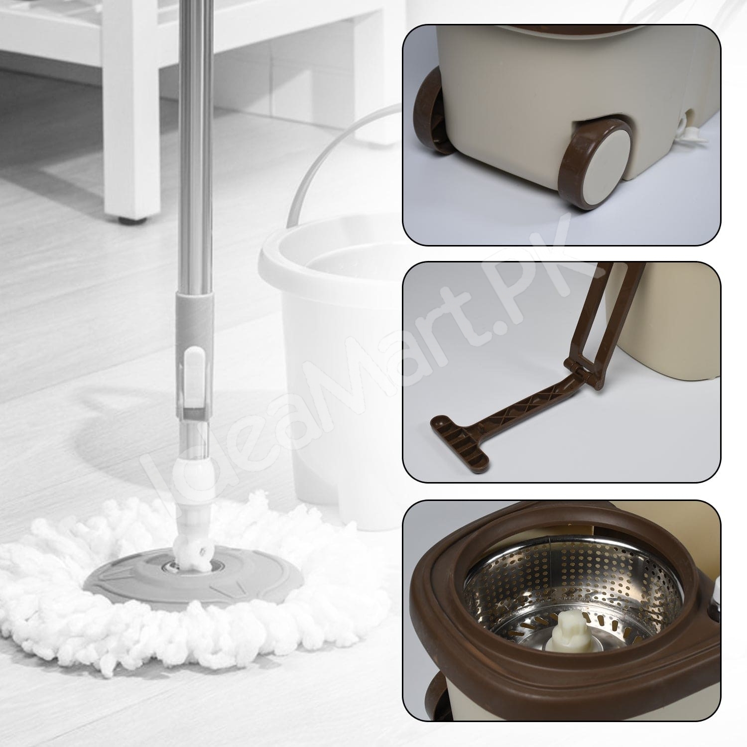 deluxe-spin-mop-and-dual-chamber-bucket-set-with-wheels-soap-dispenser-and-stainless-steel-wringer-for-hands-free-floor-cleaning-product-image