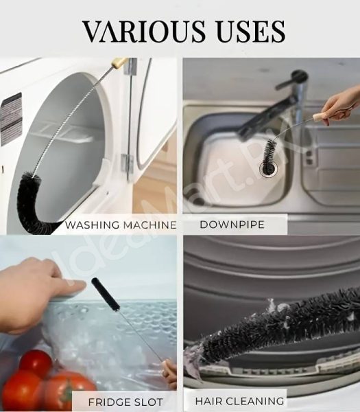 flexible-multipurpose-duster-brush-bendable-wooden-handle-with-nylon-bristles-for-vents-coils-corners-and-home-cleaning-product-image