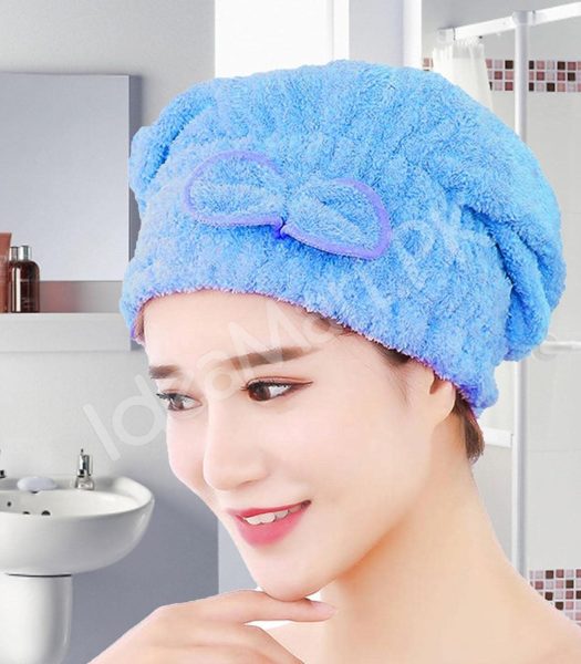 microfiber-bowknot-hair-towel-wrap-with-quick-dry-and-highly-absorbent-spa-cap-for-bath-shower-long-curly-thick-hair-product-image