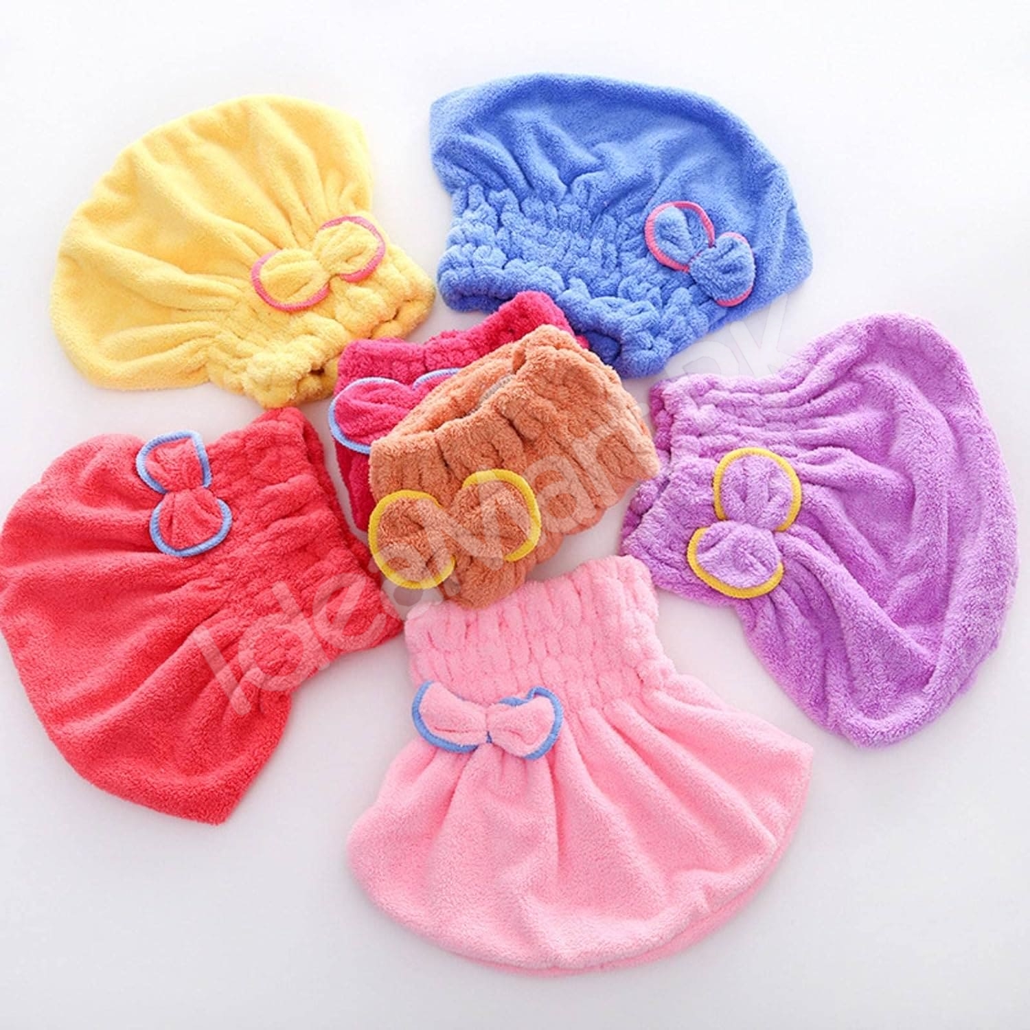 microfiber-bowknot-hair-towel-wrap-with-quick-dry-and-highly-absorbent-spa-cap-for-bath-shower-long-curly-thick-hair-product-image