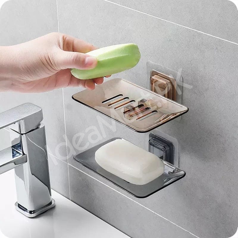 self-draining-soap-holder-wall-mounted-soap-dish-tray-for-bathroom-creative-soap-dish-with-drainage-product-image