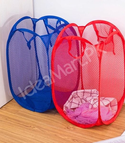 large-breathable-mesh-laundry-bag-with-handles-foldable-basket-for-dirty-clothes-and-toys-product-image