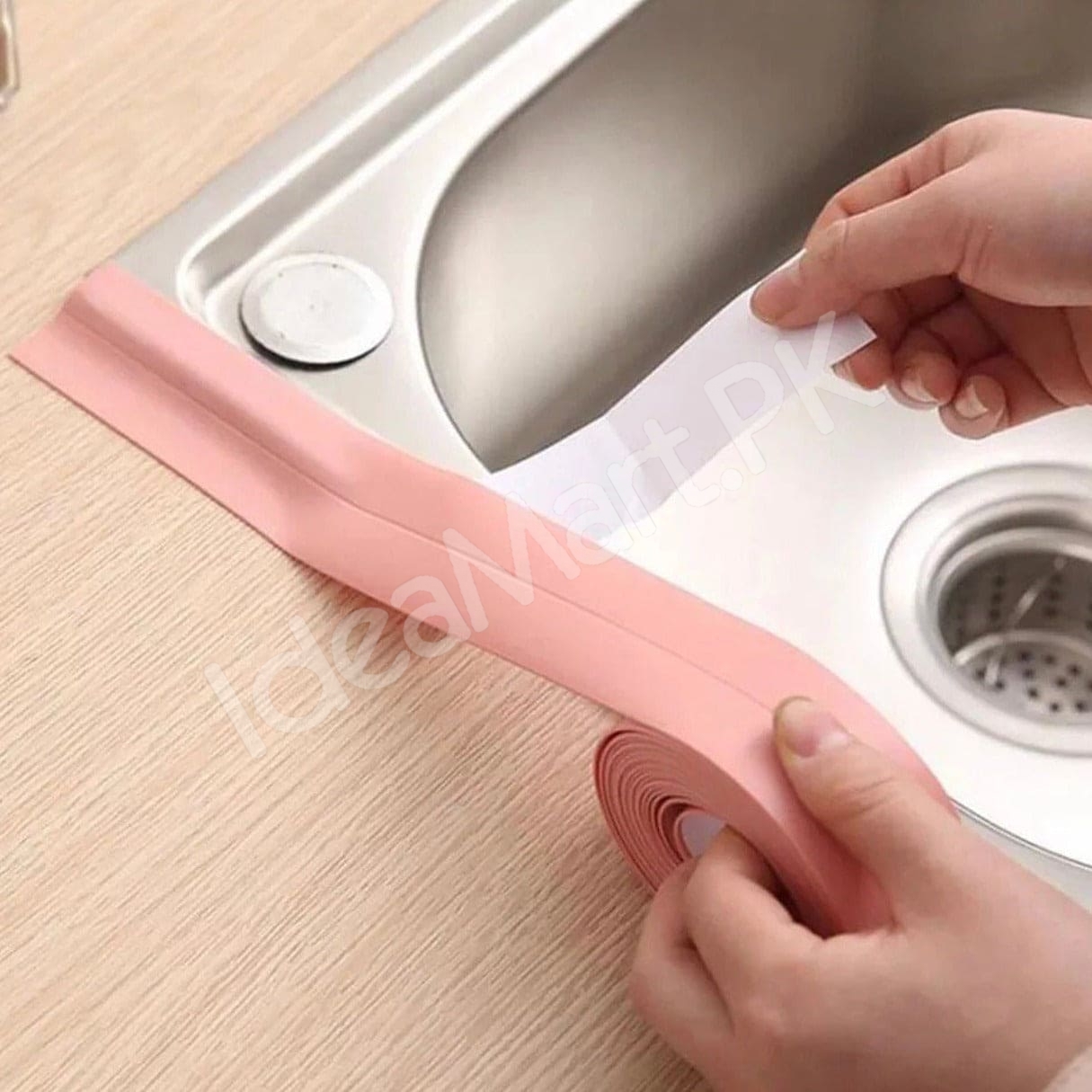 waterproof-pvc-sealing-caulk-strip-and-flexible-trim-tape-self-adhesive-sealant-for-kitchen-sink-tub-and-counter-gap-product-image