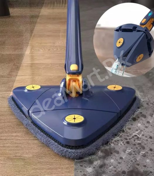 triangle-extendable-cleaning-mop-with-360-rotatable-squeeze-mop-with-telescopic-handle-for-floor-window-kitchen-toilet-cleaning-product-image
