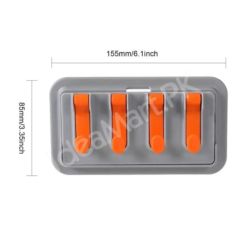 plastic-wall-mounted-kitchen-bathroom-organizer-rack-with-5-hooks-multi-purpose-storage-shelf-brush-towel-utensil-holder-product-image