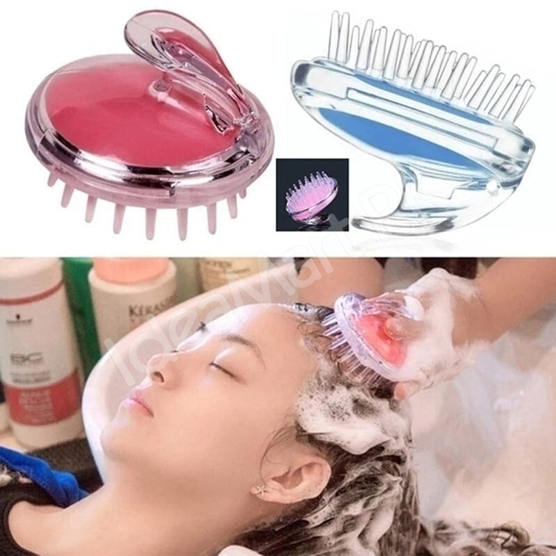 transparent-scalp-brush-silicone-shampoo-head-massager-for-hair-washing-bath-shower-spa-scalp-cleaning-product-image