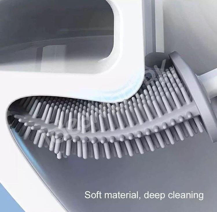 flexible-silicone-bristle-toilet-brush-and-holder-set-with-long-handle-for-deep-bathroom-and-toilet-bowl-cleaning-product-image