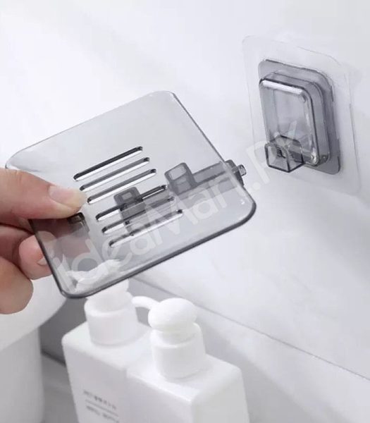 self-draining-soap-holder-wall-mounted-soap-dish-tray-for-bathroom-creative-soap-dish-with-drainage-product-image