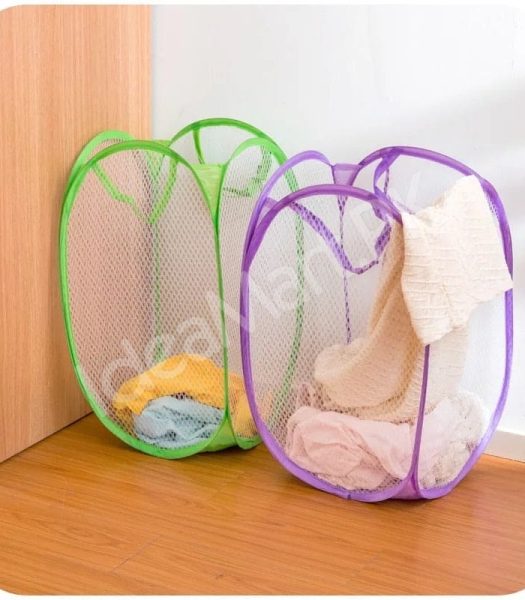 large-breathable-mesh-laundry-bag-with-handles-foldable-basket-for-dirty-clothes-and-toys-product-image