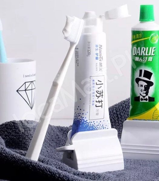 toothpaste-tube-squeezer-roller-with-manual-rotating-tube-holder-plastic-squeezer-clip-for-easy-dispensing-product-image