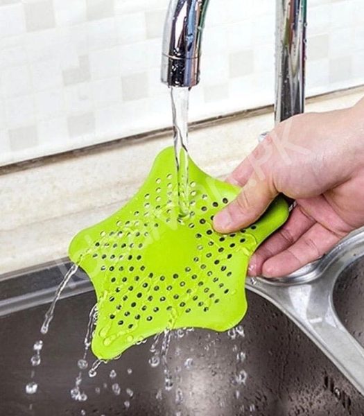 star-shaped-silicone-drain-stopper-for-bathroom-kitchen-drain-filter-bath-plug-plunger-strainer-product-image