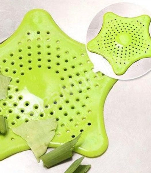 star-shaped-silicone-drain-stopper-for-bathroom-kitchen-drain-filter-bath-plug-plunger-strainer-product-image