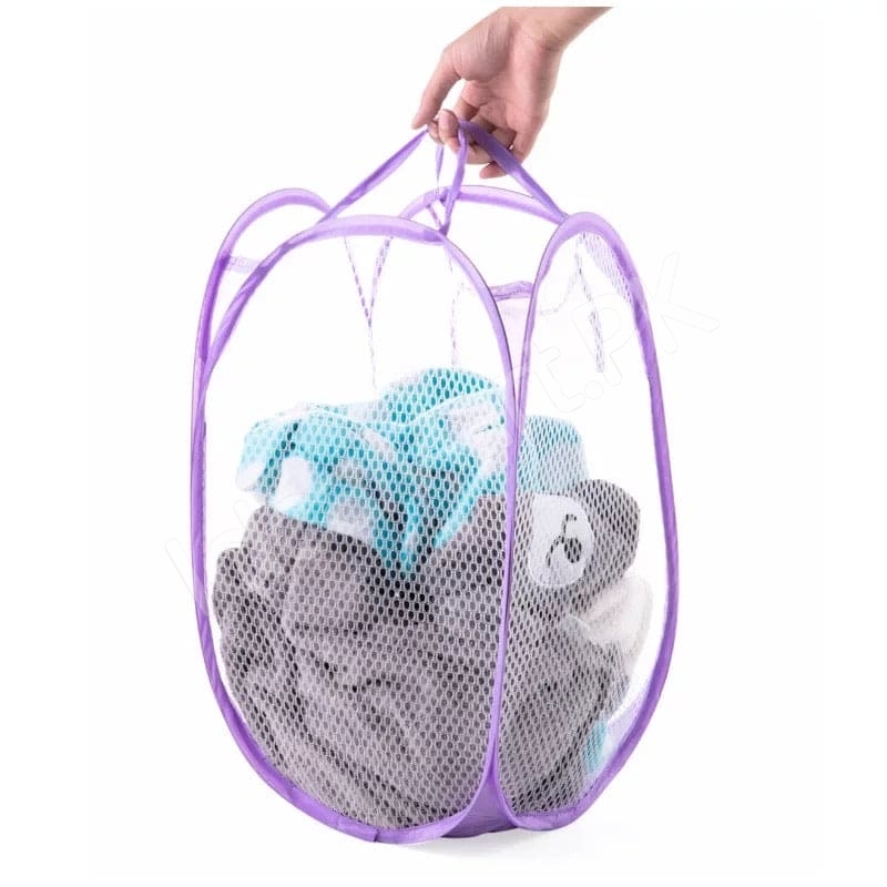 large-breathable-mesh-laundry-bag-with-handles-foldable-basket-for-dirty-clothes-and-toys-product-image