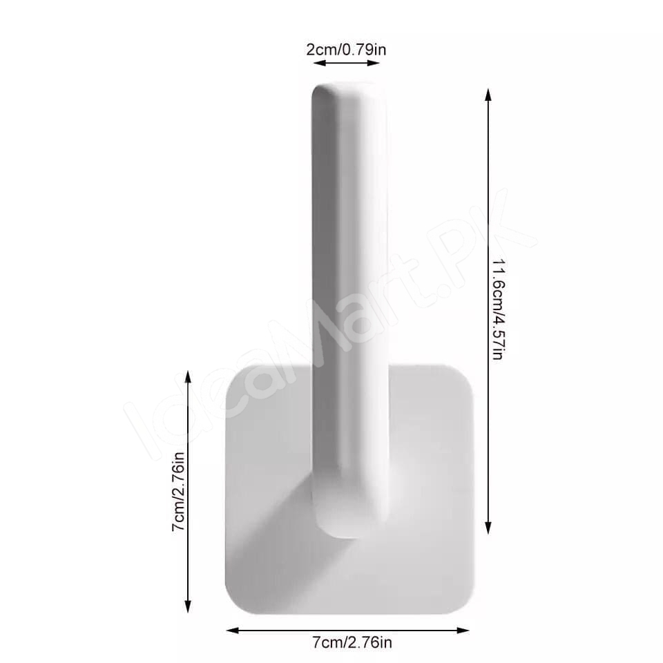 plastic-no-drill-adhesive-wall-mount-paper-towel-holder-and-toilet-roll-dispenser-for-kitchen-and-bathroom-product-image