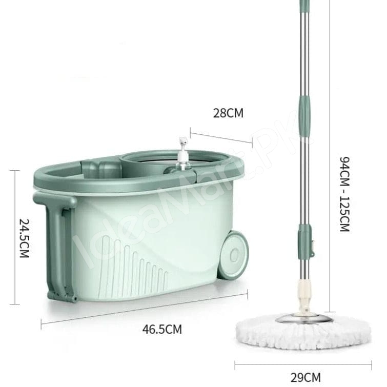 deluxe-spin-mop-and-dual-chamber-bucket-set-with-wheels-soap-dispenser-and-stainless-steel-wringer-for-hands-free-floor-cleaning-product-image
