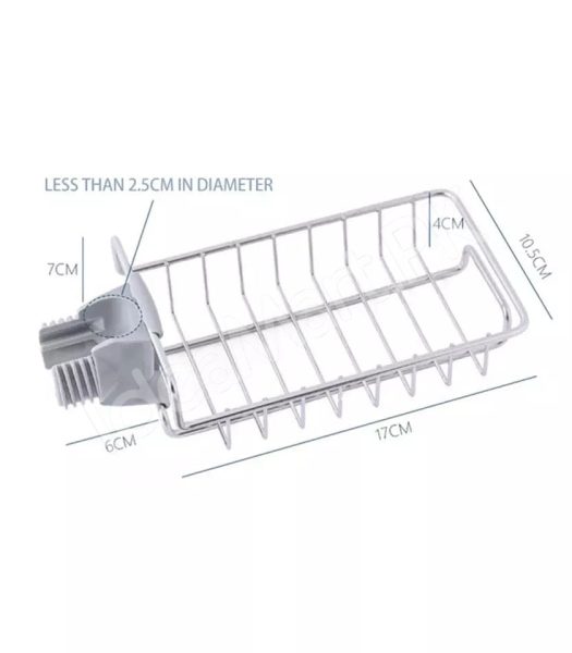 stainless-steel-sink-storage-rack-sponge-soap-dish-cloth-kitchen-accessories-organizer-product-image