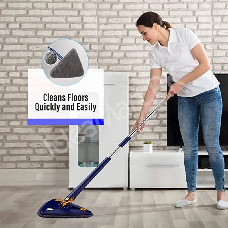 triangle-extendable-cleaning-mop-with-360-rotatable-squeeze-mop-with-telescopic-handle-for-floor-window-kitchen-toilet-cleaning-product-image