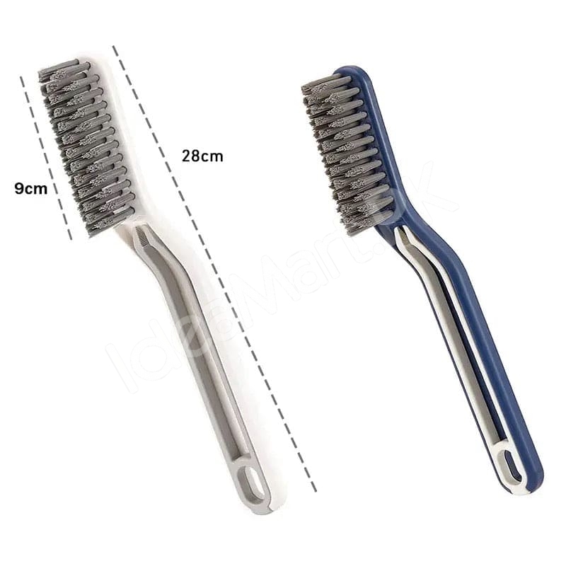 2-in-1-pp-handle-cleaning-brush-with-pet-bristles-and-integrated-hair-pickup-clip-for-bathroom-shower-drain-and-grout-scrubbing-product-image