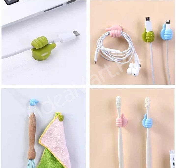 wall-clips-multifunctional-door-hooks-key-wire-organizer-thumb-holder-for-home-and-office-product-image