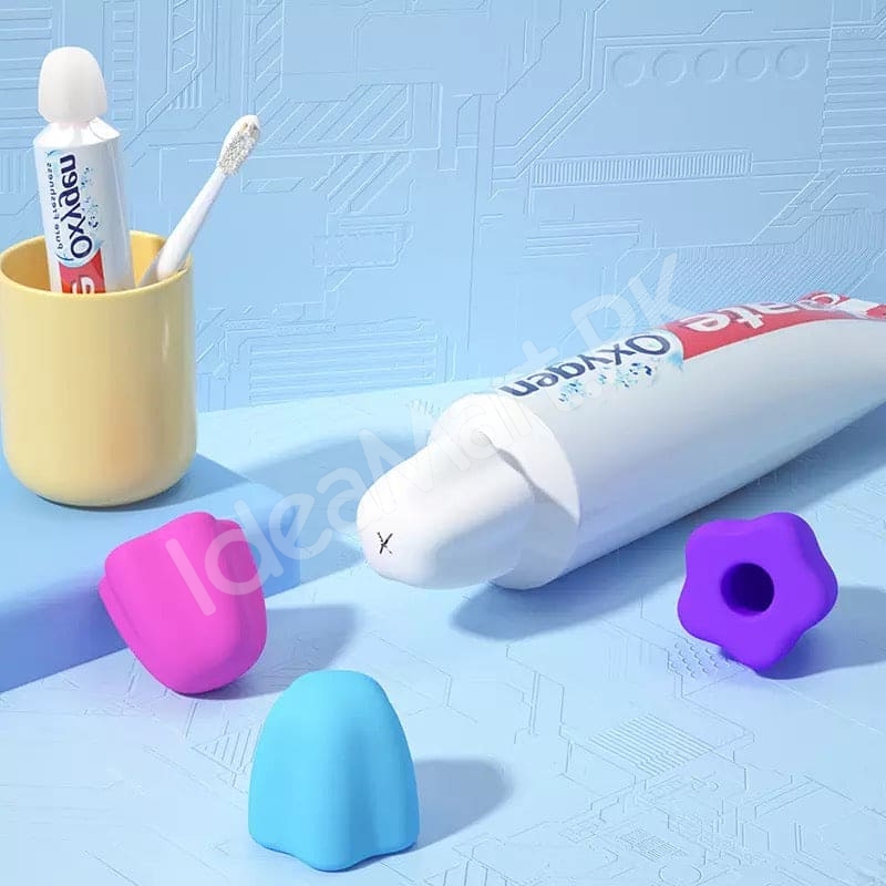 silicone-lazy-self-closing-toothpaste-tube-squeezer-with-reusable-cap-manual-squeezing-device-for-bathroom-use-product-image