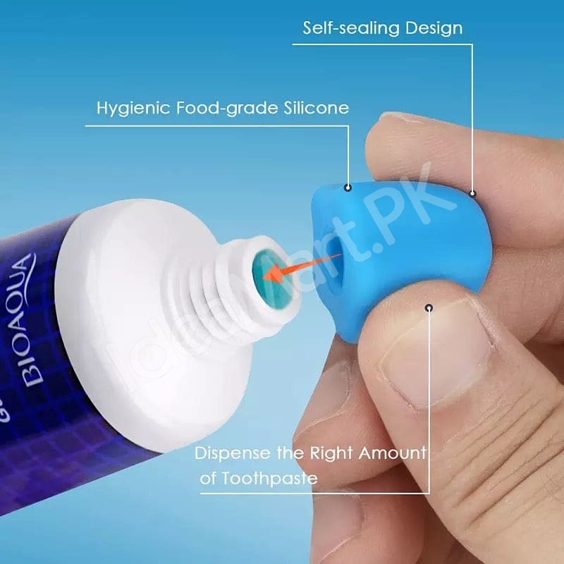 silicone-lazy-self-closing-toothpaste-tube-squeezer-with-reusable-cap-manual-squeezing-device-for-bathroom-use-product-image