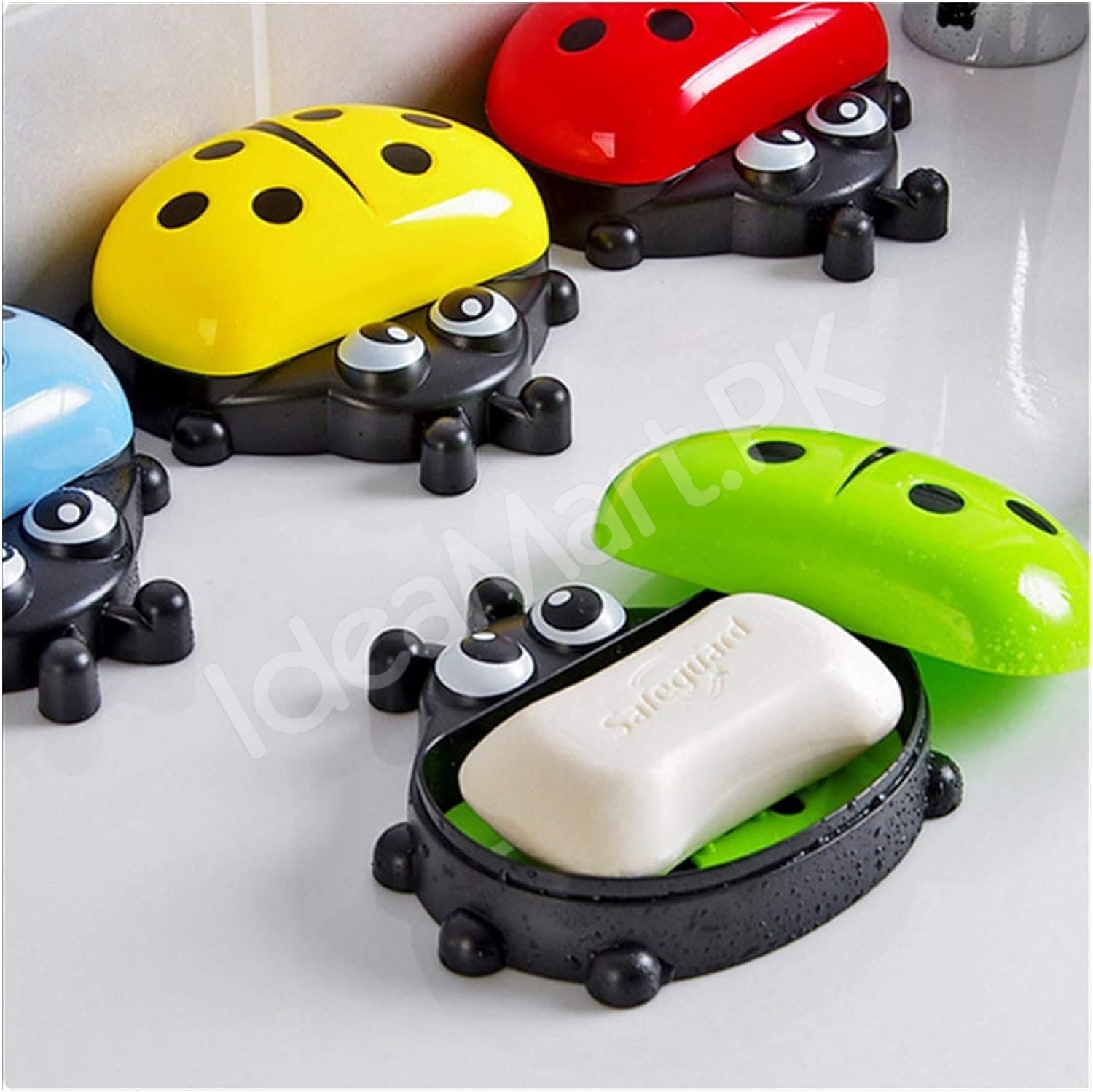 ladybug-cartoon-soap-box-with-cover-double-layer-drain-soap-dish-storage-organizer-case-for-kitchen-and-bathroom-use-product-image