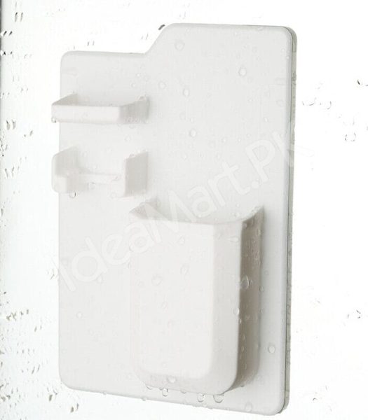 silicone-wall-mounted-holder-multifunctional-organizer-for-toothbrush-shaver-razor-and-bathroom-essentials-product-image
