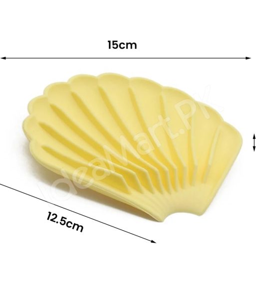shell-shaped-self-draining-bathroom-soap-dish-for-sink-edge-countertop-quick-drying-product-image