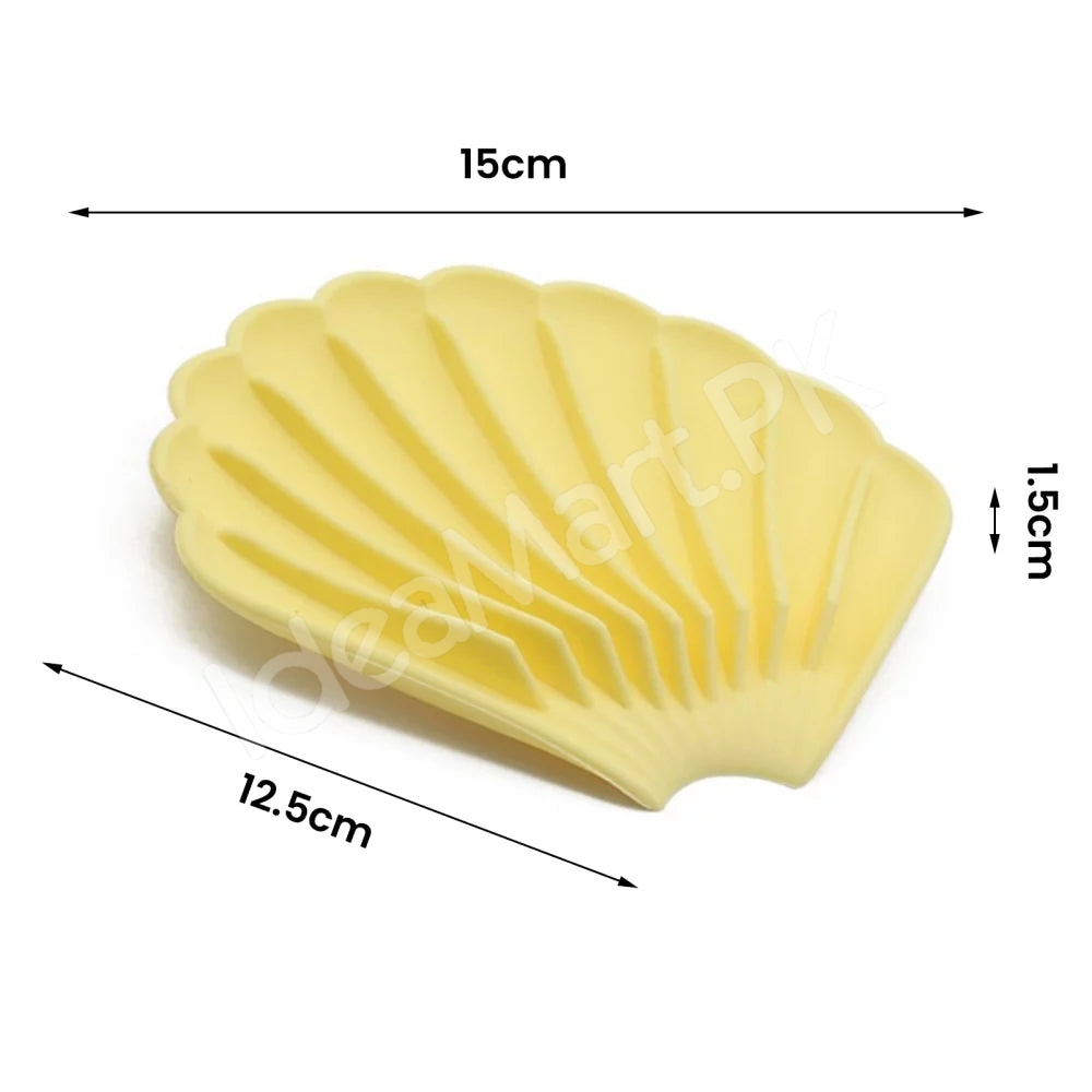 shell-shaped-self-draining-bathroom-soap-dish-for-sink-edge-countertop-quick-drying-product-image