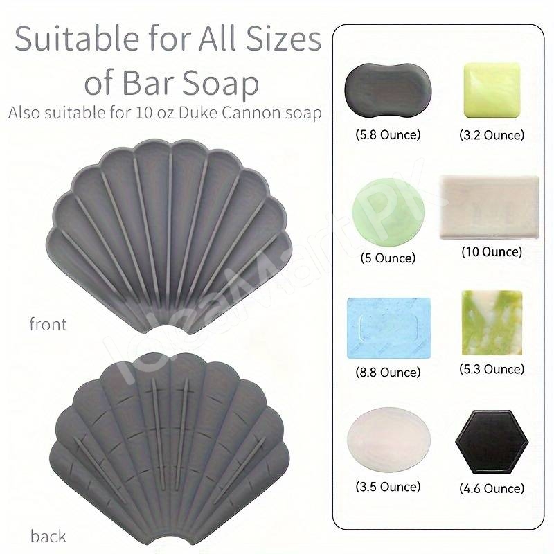 shell-shaped-self-draining-bathroom-soap-dish-for-sink-edge-countertop-quick-drying-product-image